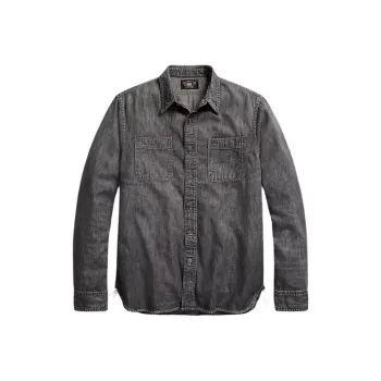 Ralph Lauren Rrl Harvest Long sleeve Cotton Shirt