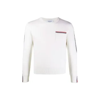 THOM BROWNE Sweaters Men White