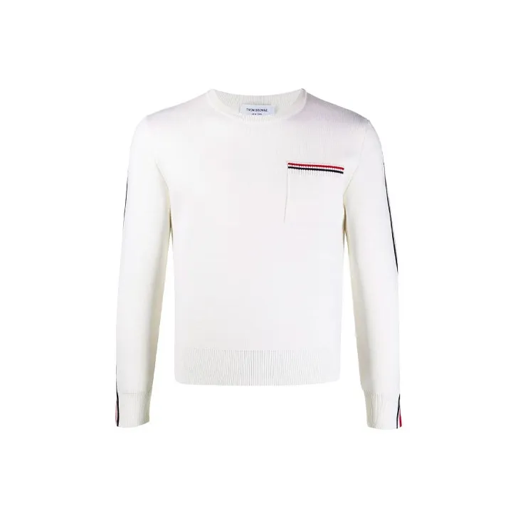 THOM BROWNE Sweaters Men White-0