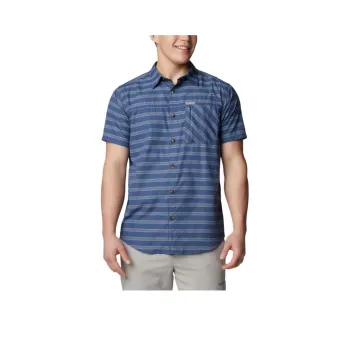 Columbia Men's Homecrest™ Short Sleeve Shirt Shirt Men's Blue