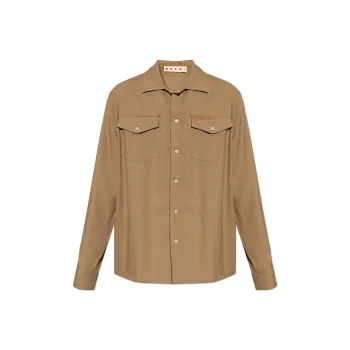 MARNI Long Sleeved Buttoned Shirt