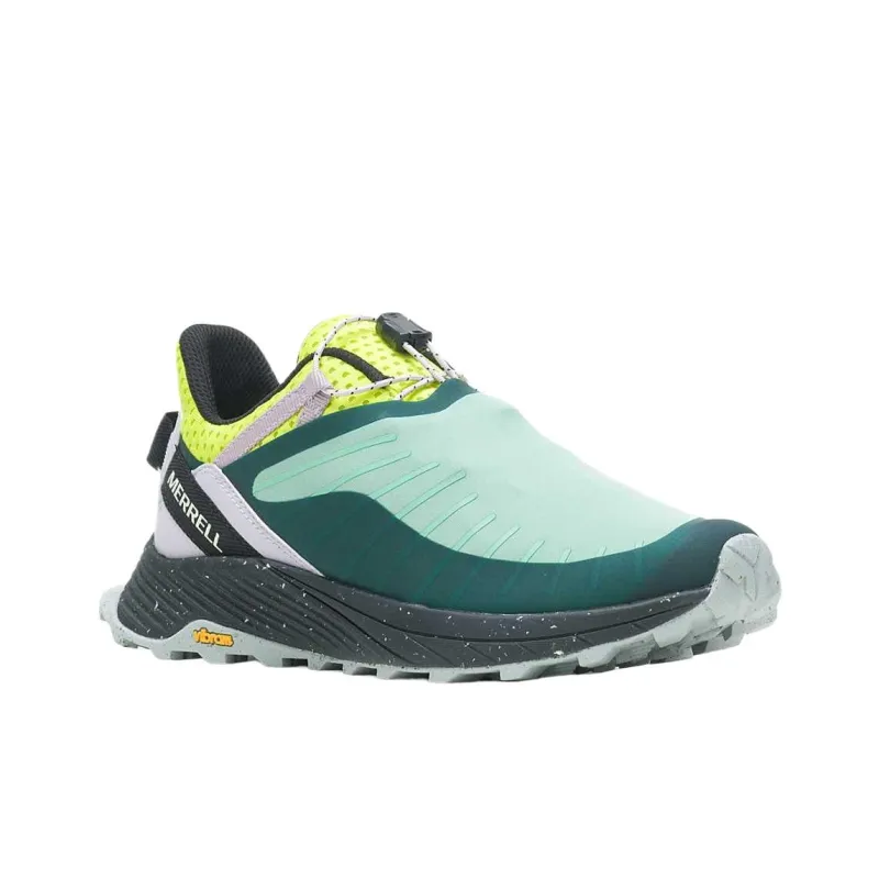 MERRELL Embark Low Top Casual Shoes Women's Green Yellow-2