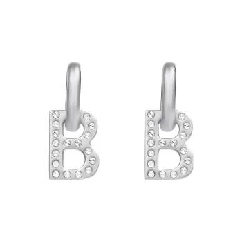 Balenciaga Chain Xs Earrings 'Silver'