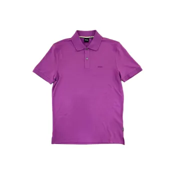HUGO BOSS Polo Shirt Men's Purple