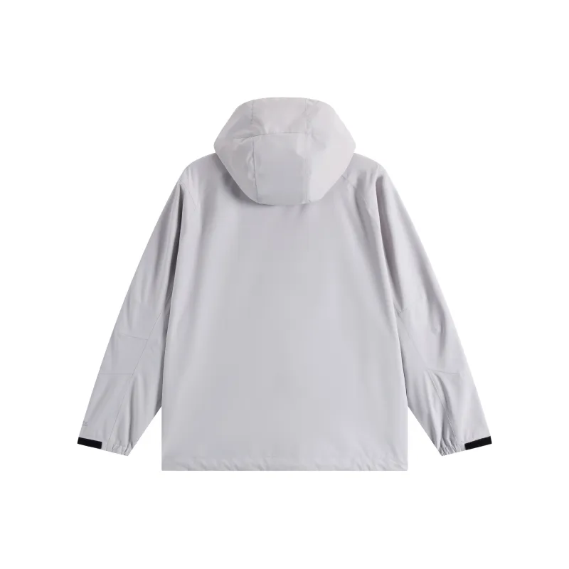 Phenix ALK Windbreaker Jackets Unisex Light Gray LG-1
