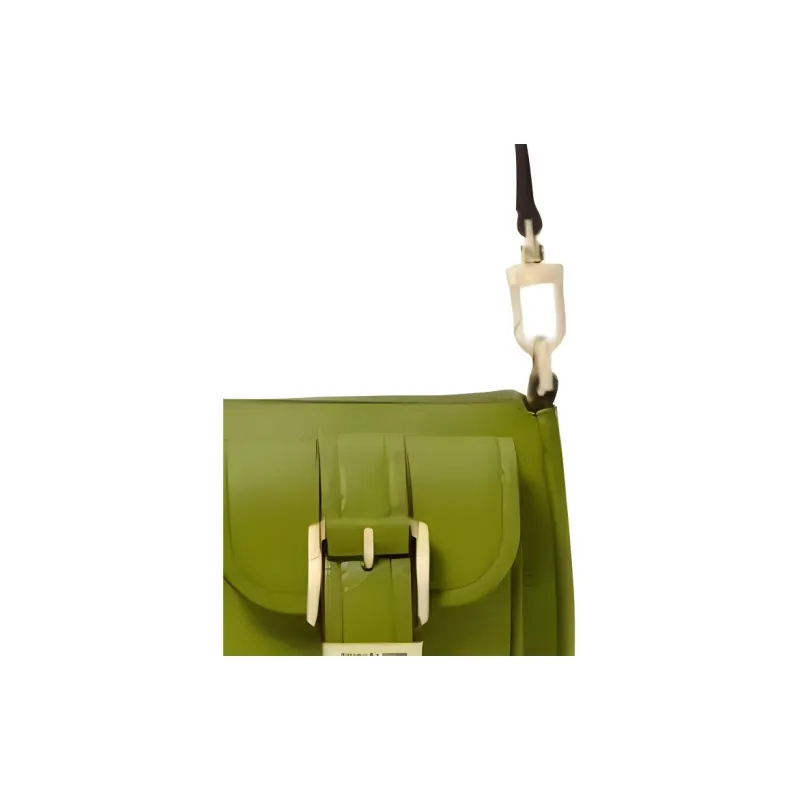 MICHAEL KORS Cow Leather Shoulder Bag Small Size Women's Green-3