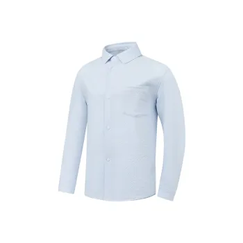 QIAODAN Shirt Men's Morning Sky Blue