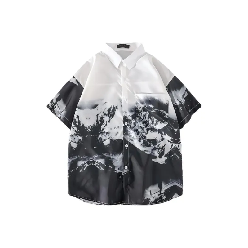 NEAR HERE Shirts Unisex White-0