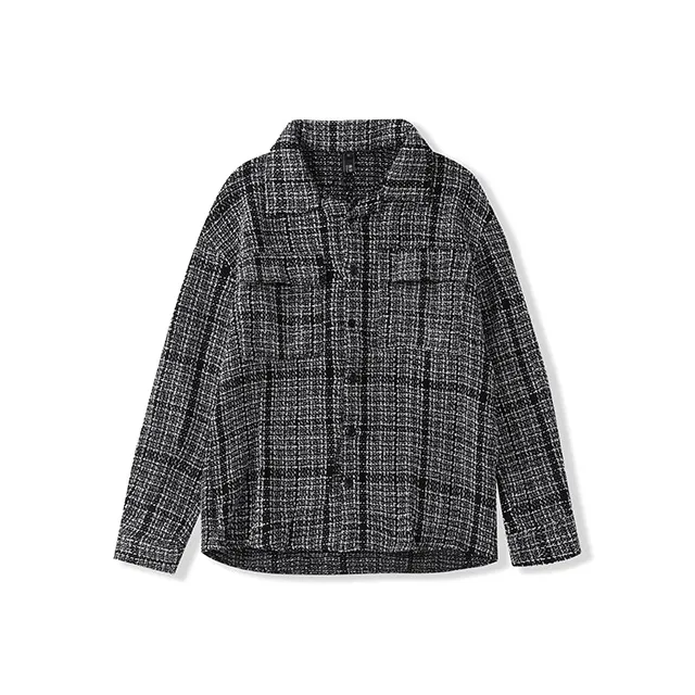 I'm David Shirt Unisex Gray Plaid-0