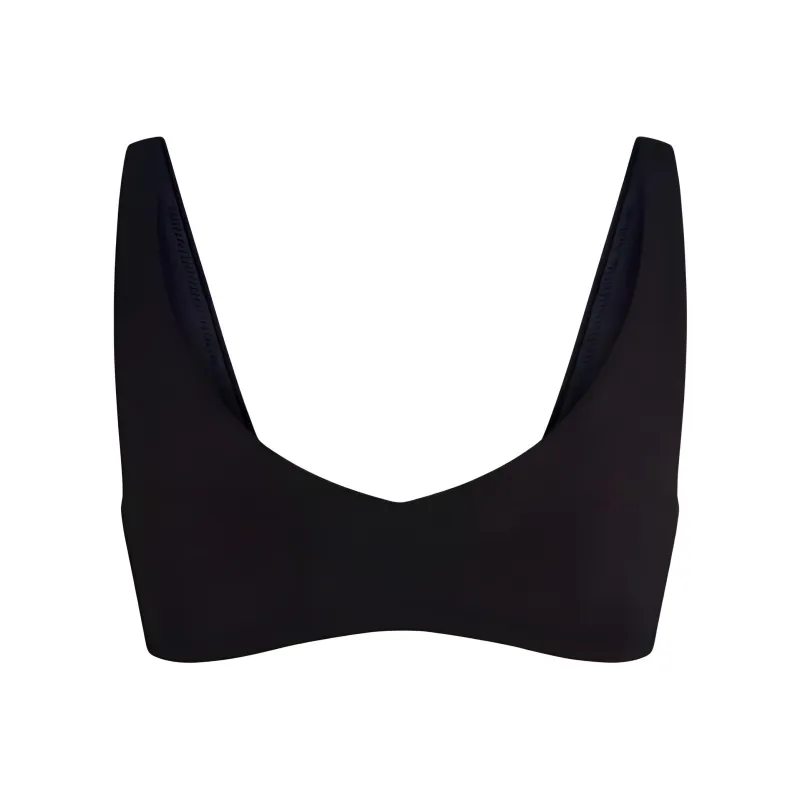 Khy SS24 DROP 008 Scoop Neck Bikini Top Bikini Women's Black-1