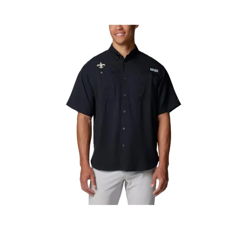 Columbia PFG Tamiami Shirt Men's Black-0
