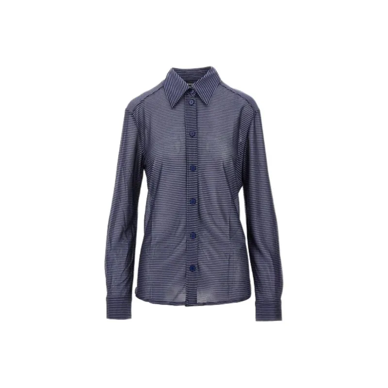 EMPORIO ARMANI Icon Striped Lightweight Jersey Shirt-0