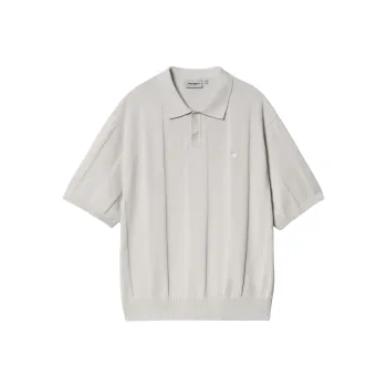 Carhartt WIP Polo Shirt Unisex Glacier Gray