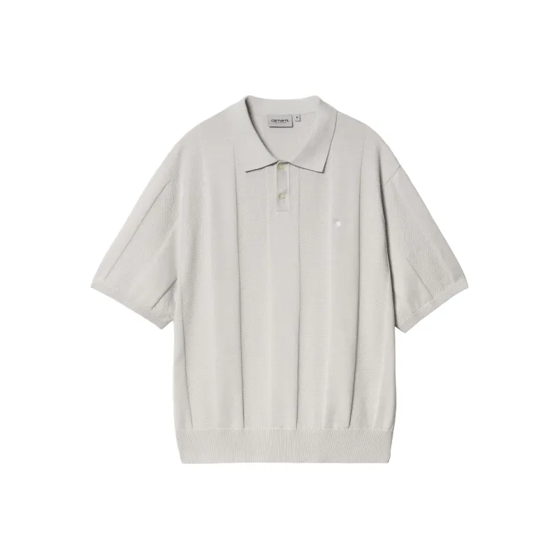 Carhartt WIP Polo Shirt Unisex Glacier Gray-0