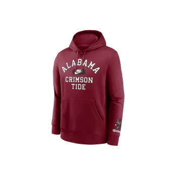 Nike Alabama Crimson Tide Legacy Club Foundational Men's Nike College Pullover Hoodie