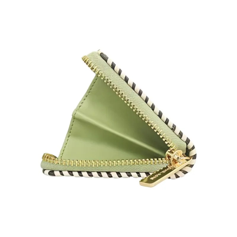 MICHAEL KORS Jet Set Travel Leather Wallet Women's Sage Green-4