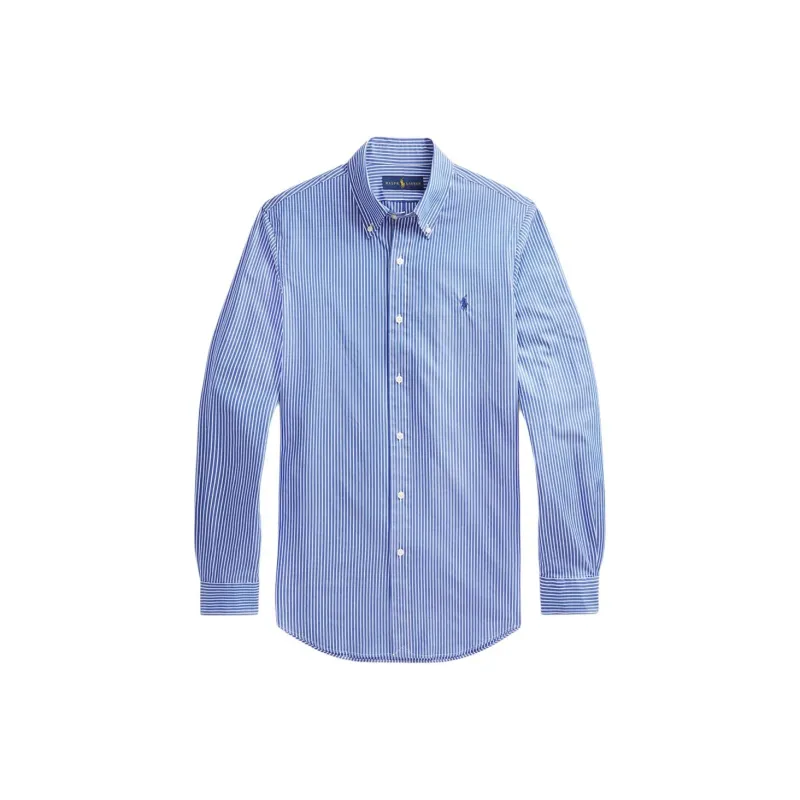 Polo Ralph Lauren Shirt Men's Blue White-0