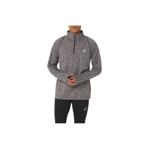 Asics THERMOPOLIS QUARTER Shirts Men Gray