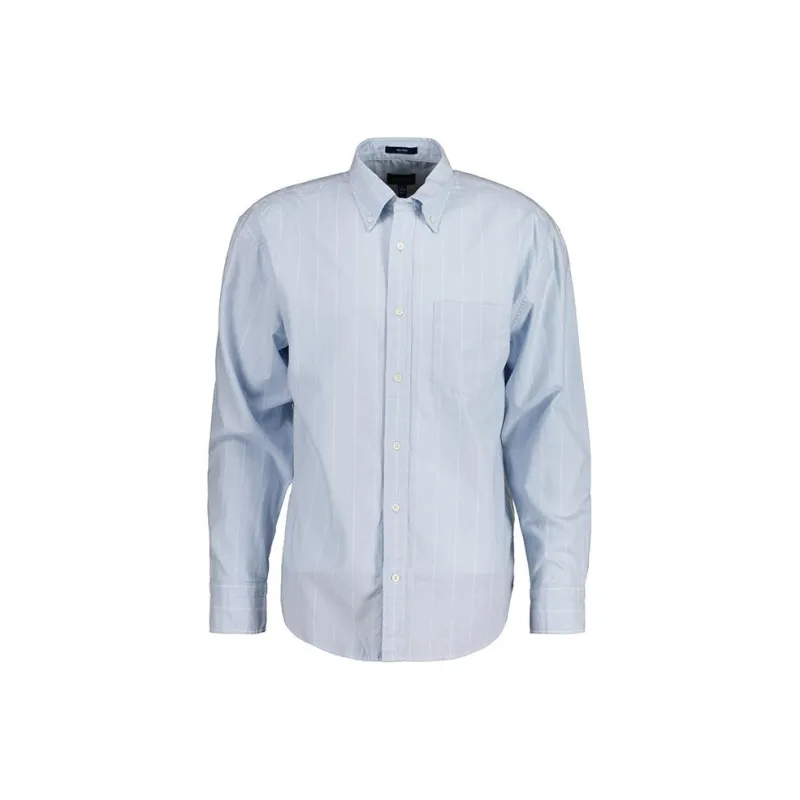 GANT Shirts Men Sky Blue-0