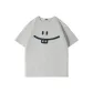 [Heavyweight Waffle Knit]Light Gray (B Simple Smile Drawing)