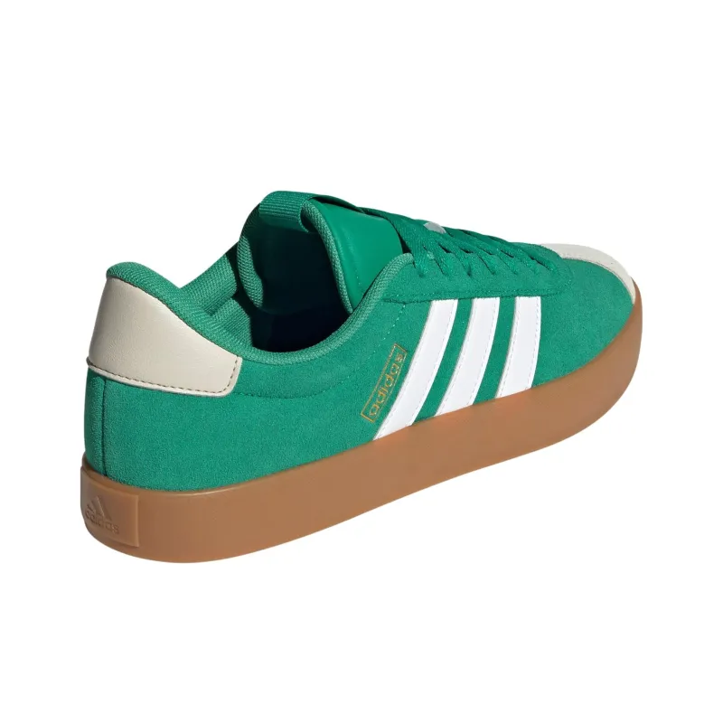 Adidas VL COURT 3.0 Anti-Slip Wear-Resistant Low-Top Skateboard Shoes Unisex Green-2