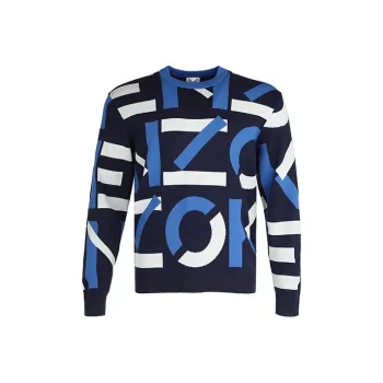 KENZO Sweaters Men Dark Blue