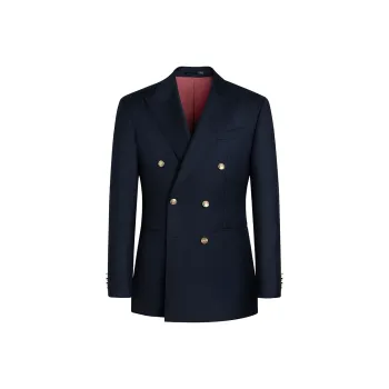 SKARO Business Suit Men's Navy Blue SKV821
