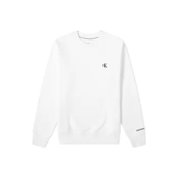 CALVIN KLEIN Sweatshirt Men's White