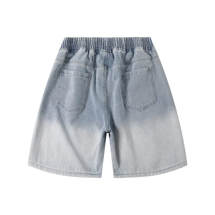 TEME Denim Shorts Unisex-3