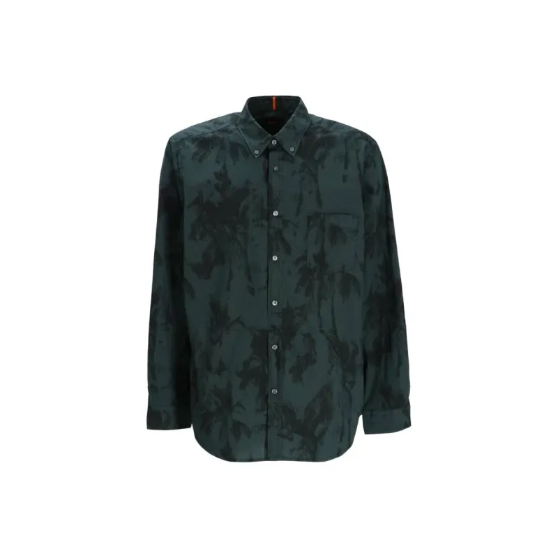 HUGO BOSS Shirts Men Green-0
