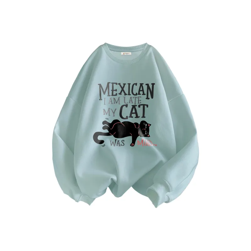 MEXICAN Sweatshirt Unisex Taro Purple-12