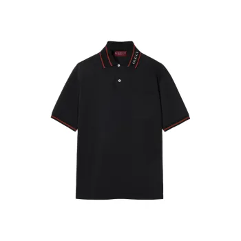 GUCCI Logo Detailed Polo Shirt