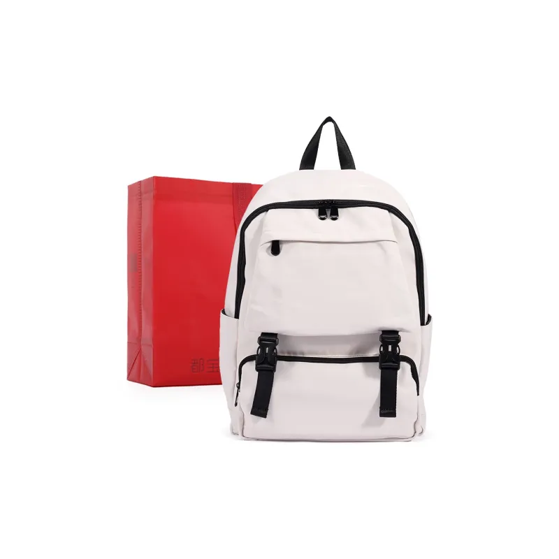 Dubaolu Fabric Backpack Unisex Multicolor-7