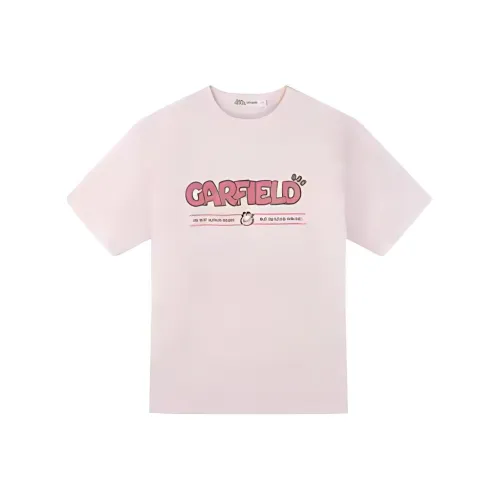 FUN X Garfield SS24 T Shirt Unisex Crystal Rose