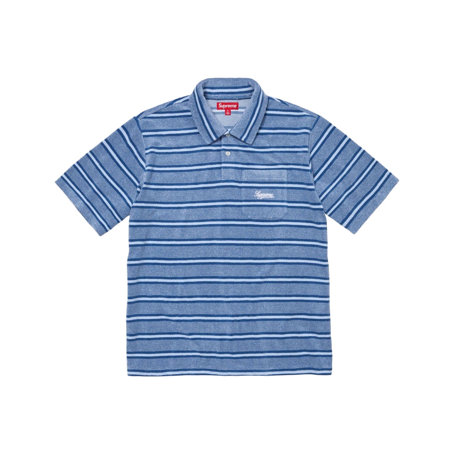 18SS Supreme Chest Stripe Polo Sサイズ Supreme Chest Stripes Polo (SS18) - $98