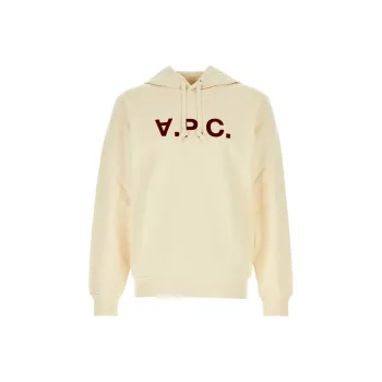 A.P.C Logo Printed Drawstring Hoodie
