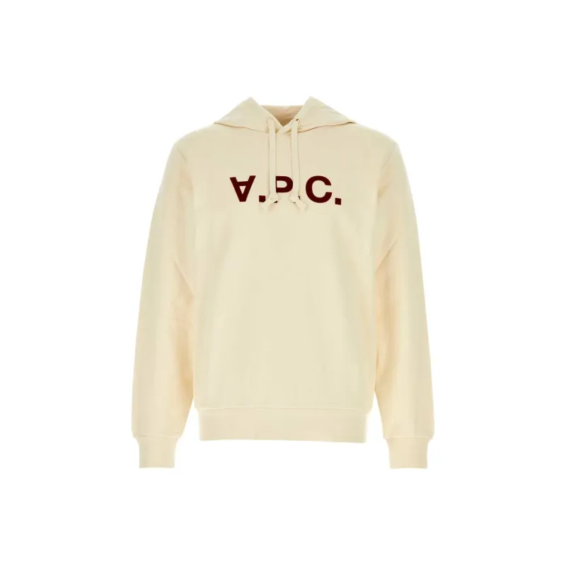 A.P.C Logo Printed Drawstring Hoodie-0