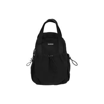 Warrior Nylon Backpack Regular Unisex Black
