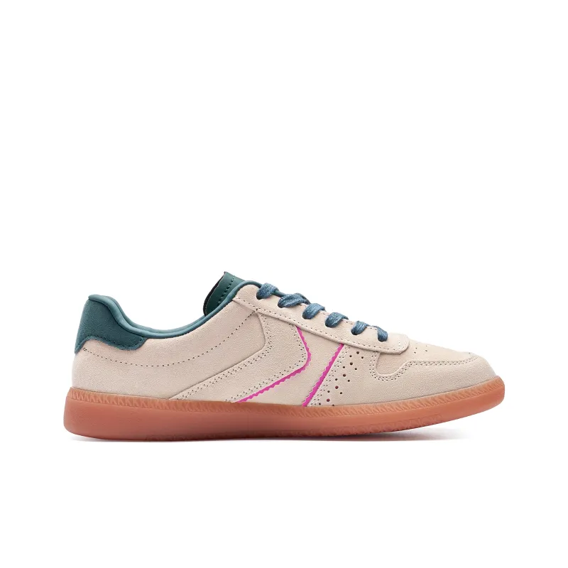 Kappa Back to Back Anti Slip Wear Resistant Low Top Skateboard Shoes Women's Gray Khaki-1