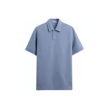ZARA Polo Shirts Men Blue