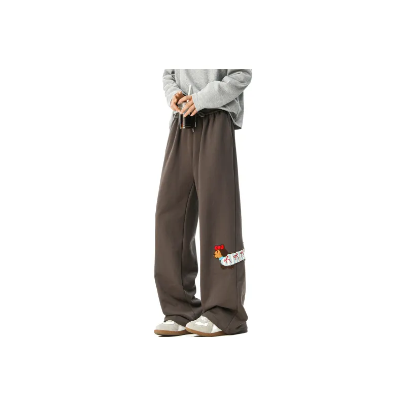 MARK WAFFLE Knitted Sweatpants Unisex-27
