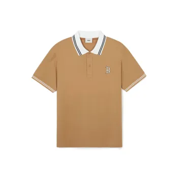 MLB Polo Shirt Unisex Light Camel