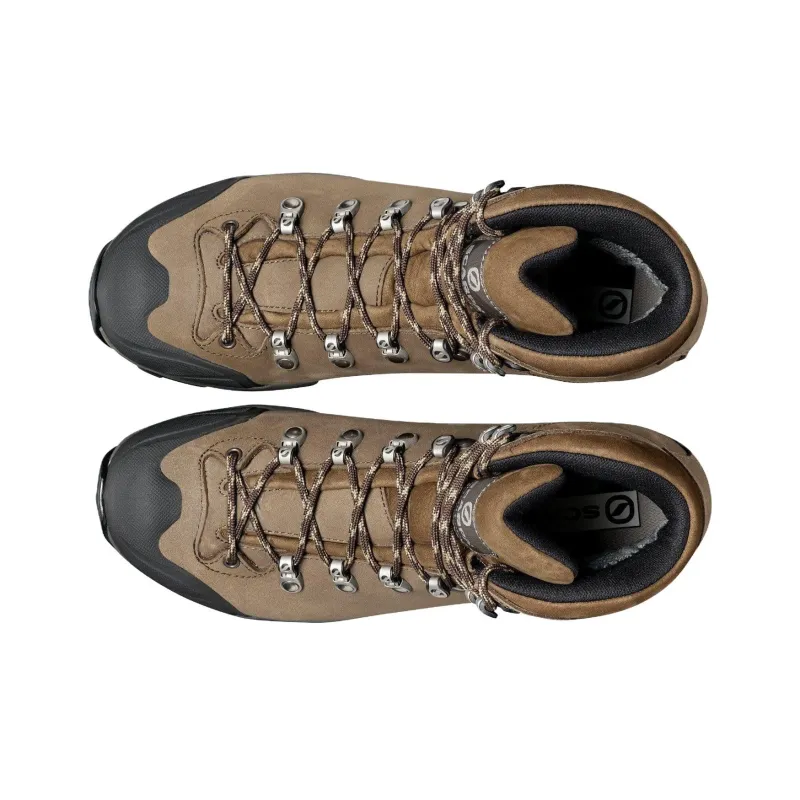 SCARPA Kailash Plus GTX Cushioned Slip-Resistant Water-Resistant Coverage High-Top Hiking Shoes Unisex Dark Brown-2
