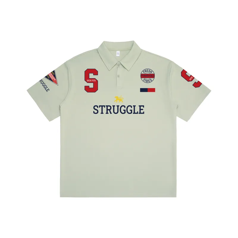 Struggle Vintage95 Polo Shirt Unisex-6