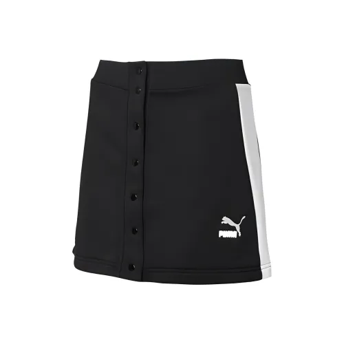 PUMA Casual Short Skirts Women's Black