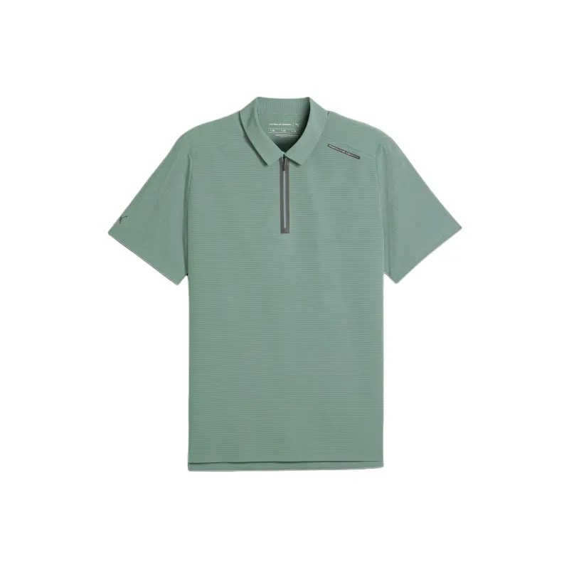PUMA Polo Shirt Men's Light Green Gray-0