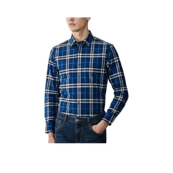 JODOLL Shirts Men Blue