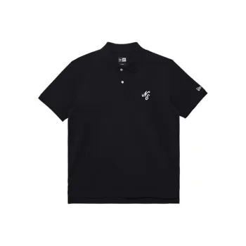 New Era Polo Shirt Unisex Black