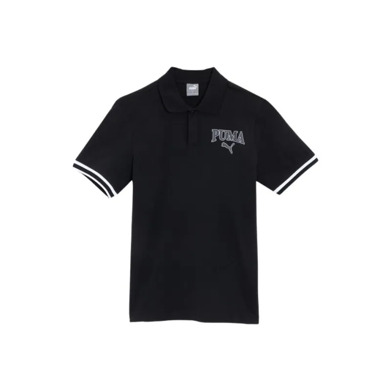 PUMA SQUAD Polo Shirt Men's Black-0