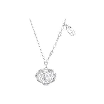 KADER 925 Sterling Silver Necklaces Women's Silver